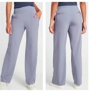 Athleta Nolita Wide Leg Pants Lavender Purple Size 6